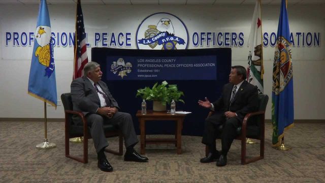 PPOA OnPOINT Interviews Sheriff Scott of the Los Angeles County Sheriff's Department