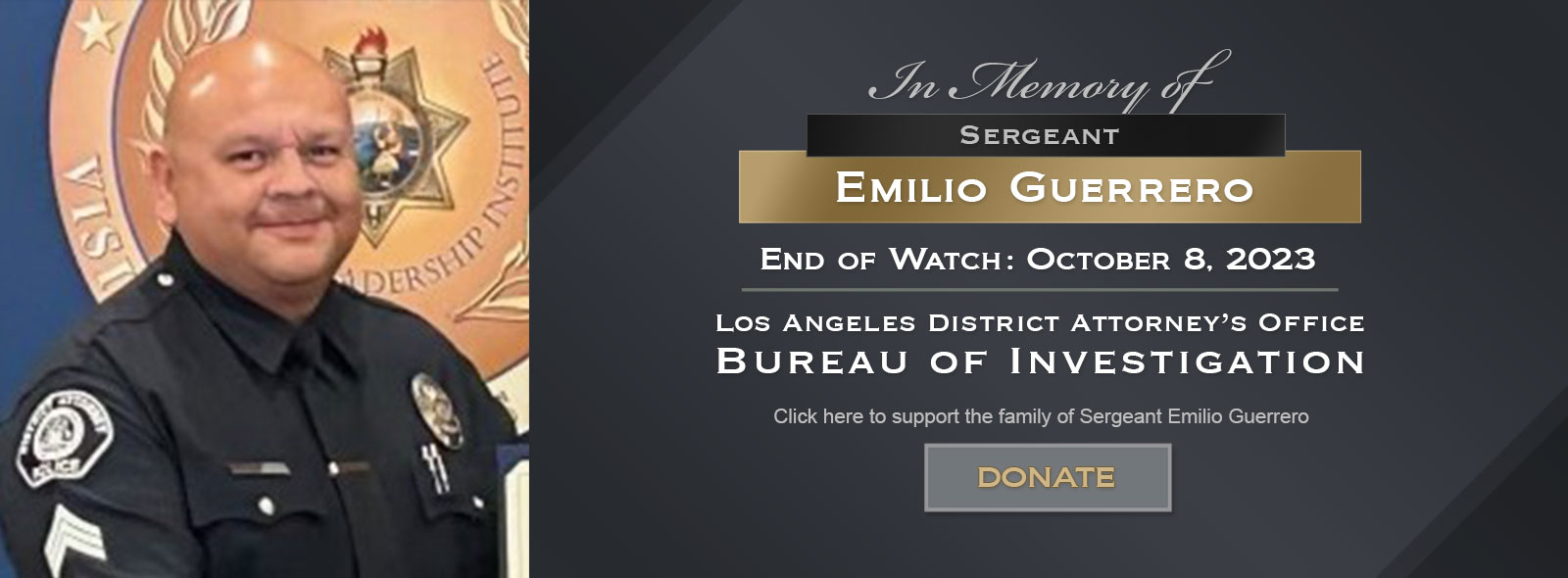Sergeant Emilio Guerrero Memorial Fund